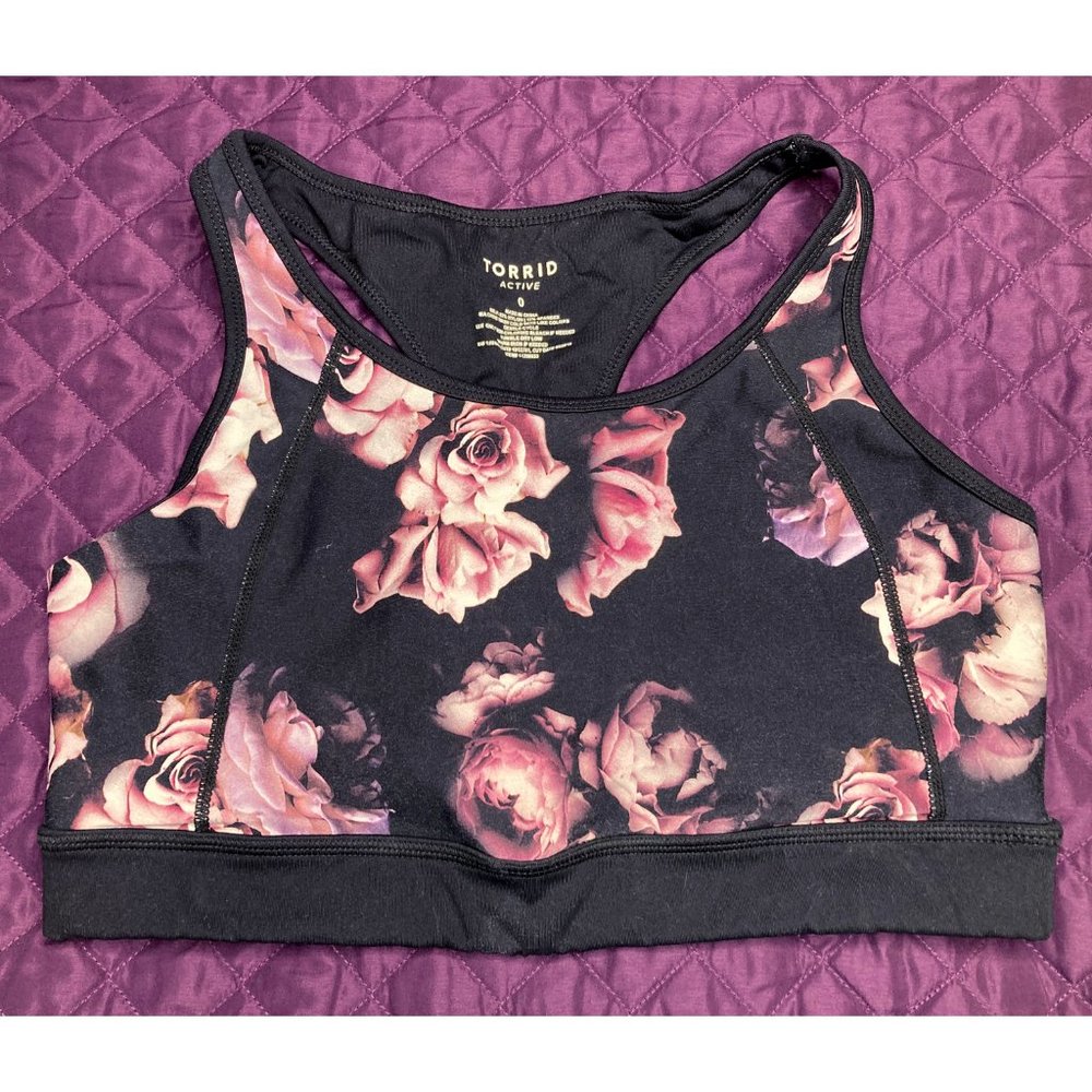 Floral Sports Bra Torrid